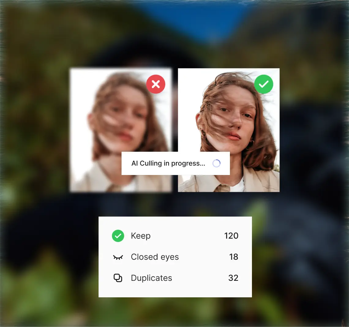 AI Photo Culling