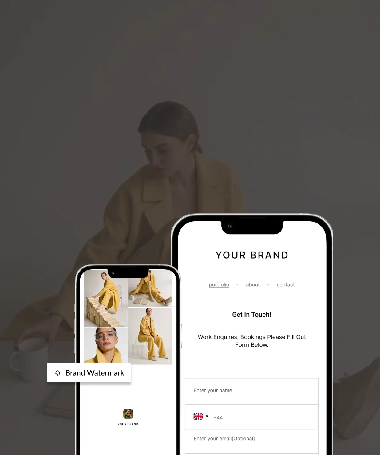 BRANDING & background